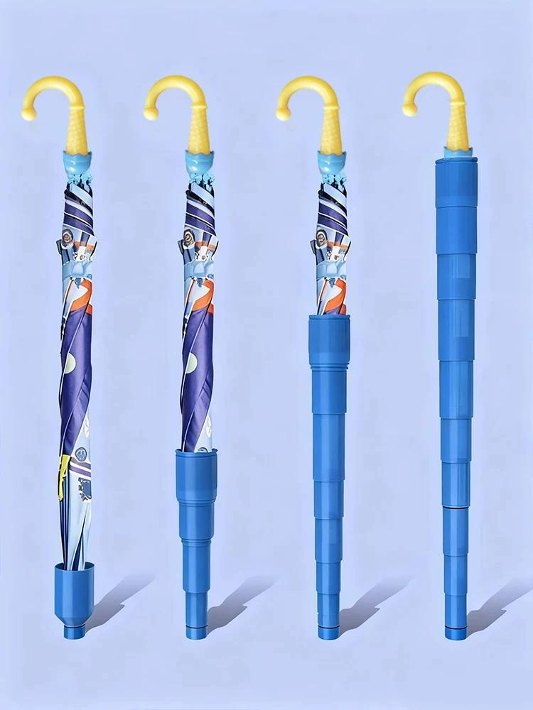Children's Umbrella Cartoon Design, Dual-Use for Sun and Rain, Suitable for Boys and Girls in Kindergarten and Elementary School, Special for Kids to