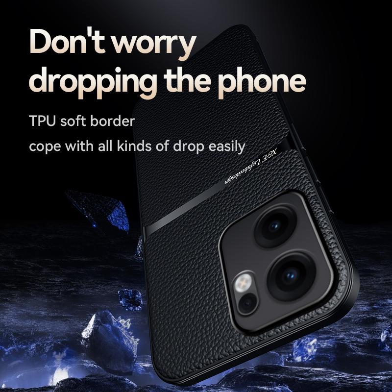 Магнитный чехол из искусственной кожи для OPPO Reno 13F 13FS 5G Reno 13 Reno13 Pro F FS Защитная крышка Задняя накладка Coque Fundas Capa