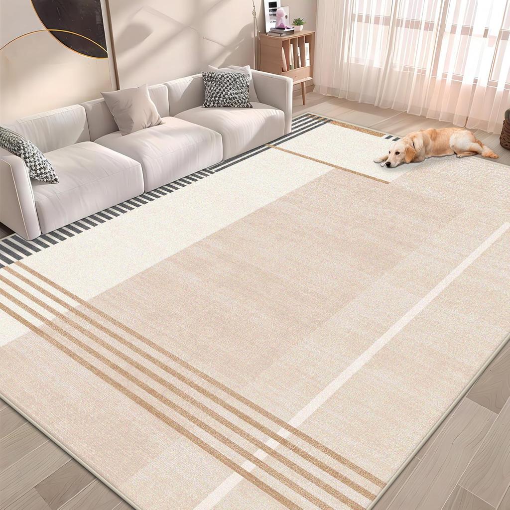Modern Minimalist Living Room Decoration Plush Carpet Soft Rugs for Bedroom Lounge Rug Non-slip Fluffy Mat Large Area Carpets