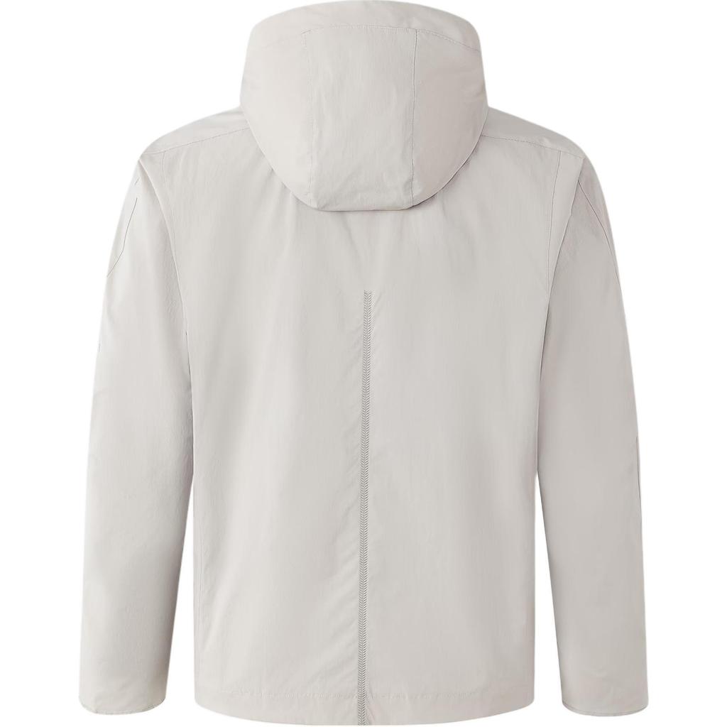 Adidas Wuji Warm Woven Jacket With Monochrome Logo Men Outerwear Sesame IX4289