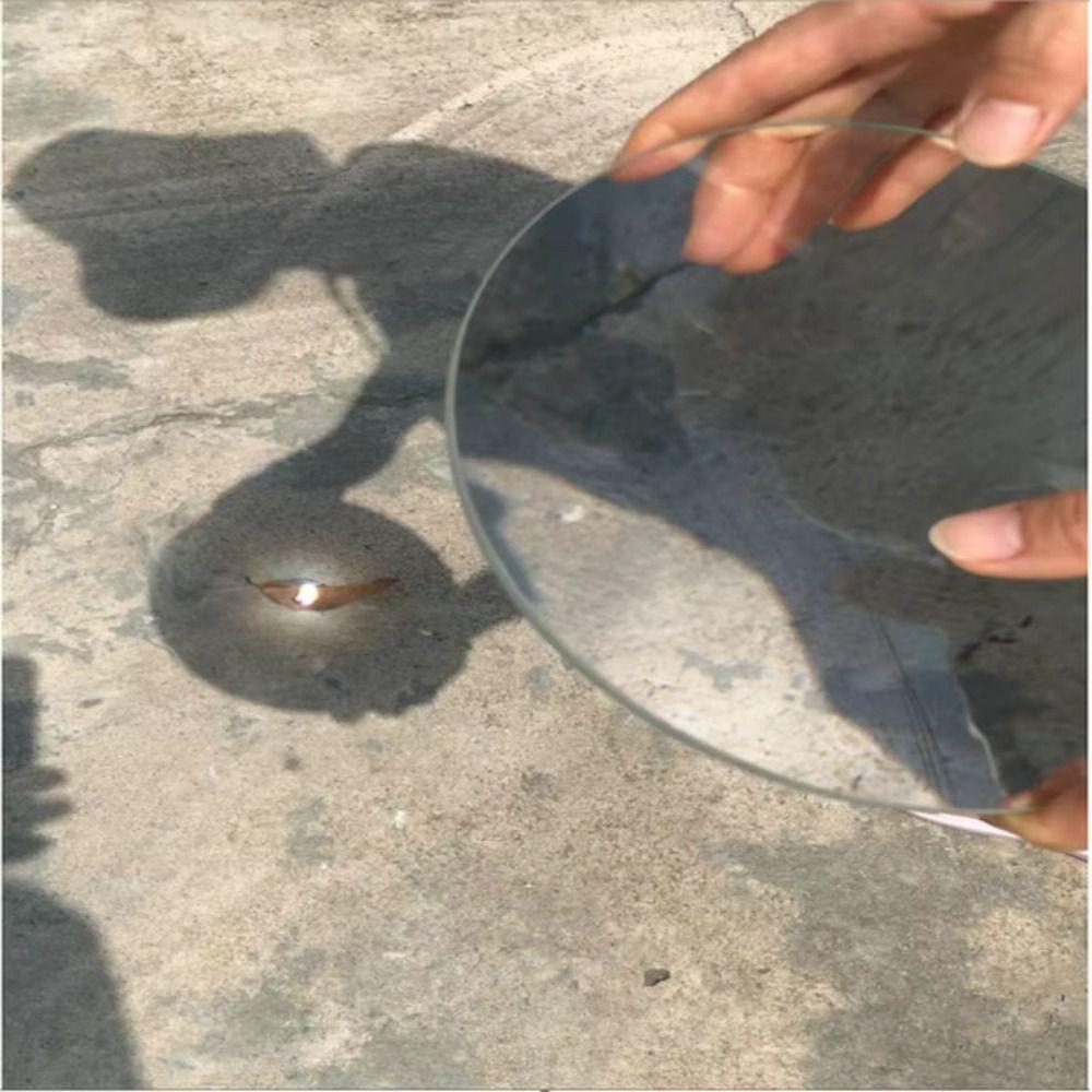 PMMA Plastic Solar Concentrator 300mm Diameter Condenser Lens Fresnel Lens Stage Lighting