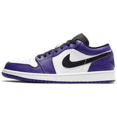Air 1 Low 'Court Purple White' Jordan 553558-500