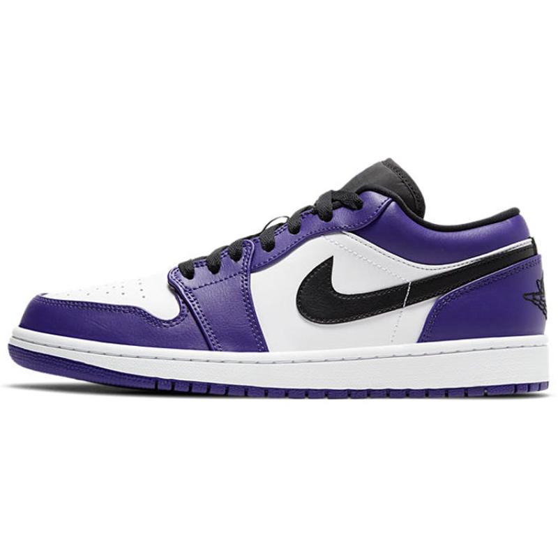 Air Jordan 1 Low 'Court Purple White' Jordan 553558-500
