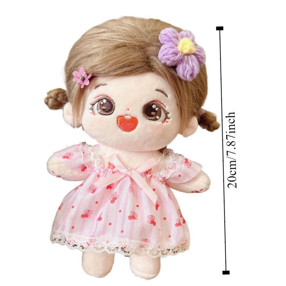 1 set Dress Up Star Doll Clothes Suit No Attributes Dolls Clothes 20cm Idol Cotton Doll