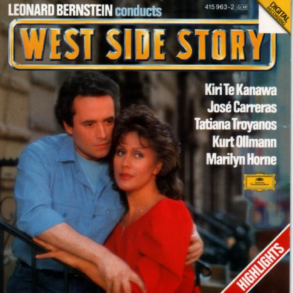 CD БЕРНСТАЙН, ЛЕОНАРД - Вестсайдская история Hts 4159632 Deutsche Grammo 1986 Германия Саундтреки и мюзиклы Б/У
