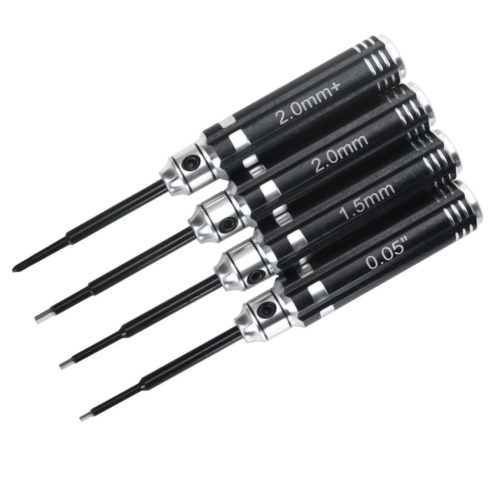 For Trax Trx4m Axial Scx24 Fms Fcx24 1/18 1/24 Rc Mini Crawler Car 7pcs Short Handle Nut Driver Hex Screwdriver Tools Kit