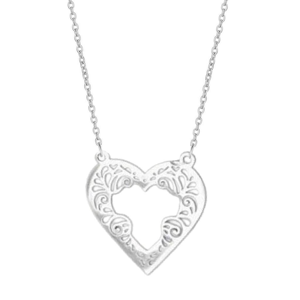 Stylish Heart Pendant Necklace for Women with Scented Oil Unique Aesthetic Choker Fashionable Heart Pendant Neckchain