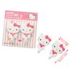 2 шт./комплект Мультяшный Милый Hello Kitty Без сверления Прочный Самоклеящийся Крючок Вешалка Кошка Kt Домашний Декор Вешалка на заднюю стенку двери Подарки