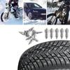 9мм/12мм Моторные Снежные Винтовые Шипы для Шин Противоскользящие Падающие Шипы Колеса Зимние Аварийные Ремонтные для Мотоцикла Велосипеда