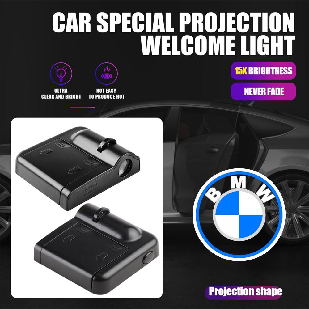 LED Car Door Welcome Light Laser Projector Logo Light For Bmw M Performance E46 E90 E60 F30 F10 E39 F20 E87 E36 G20 G30 X5 E70