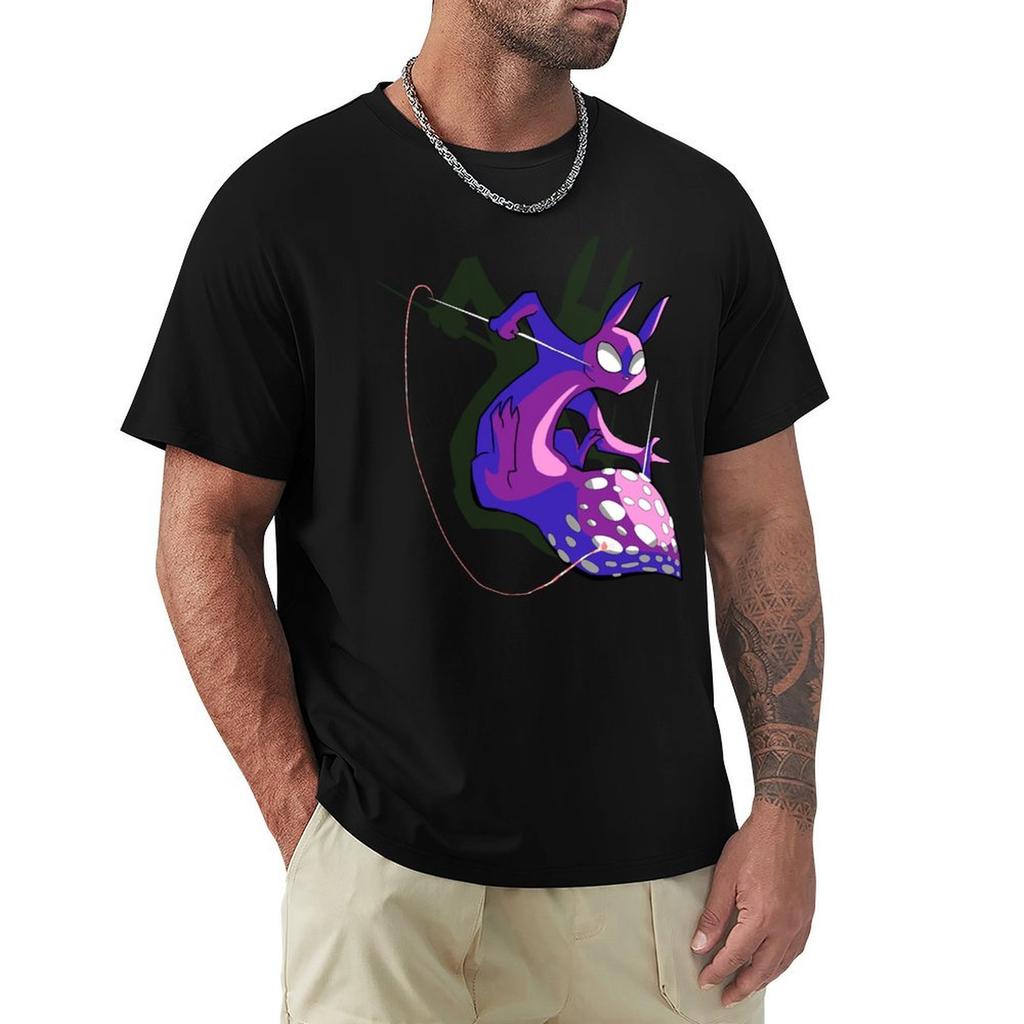Rain World Downpour Slugcat Spearmaster Tshirt Basic Solid Tee For Daily Use