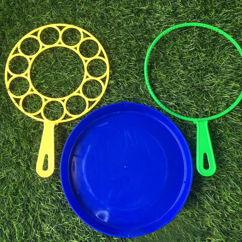 Maker Bubble Outdoor Toyssoap Bubble Machine Blowing Bubble Plate Navy Blue Soap For Children Gift Big Dish Bubble Set Blower
