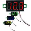 2 Wires Mini Digital Voltmeter LED Display 0.28 Inch Digital Voltage Tester Red/Blue/Yellow/Green Accurate Pressure Measurement