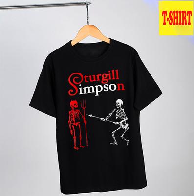 Футболка Sturgill Simpson World Размеры S-4XL Хлопок Короткий рукав Унисекс
