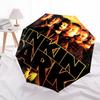 Linkin Park, Music Band Automatic Opening and Closing, 8 rib Structure Portable Umbrella, Suitable for Men and Women in All Seasons  Perfect