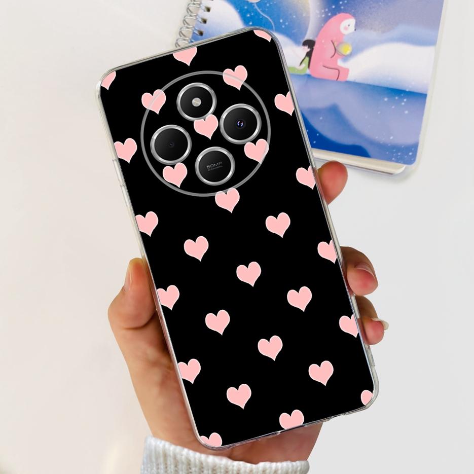 For Xiaomi Poco C75 Case Cute Cat Butterfly Painted Cover Soft Silicone Phone Case For Xiaomi Poco C75 C 75 PocoC75 Fundas Coque