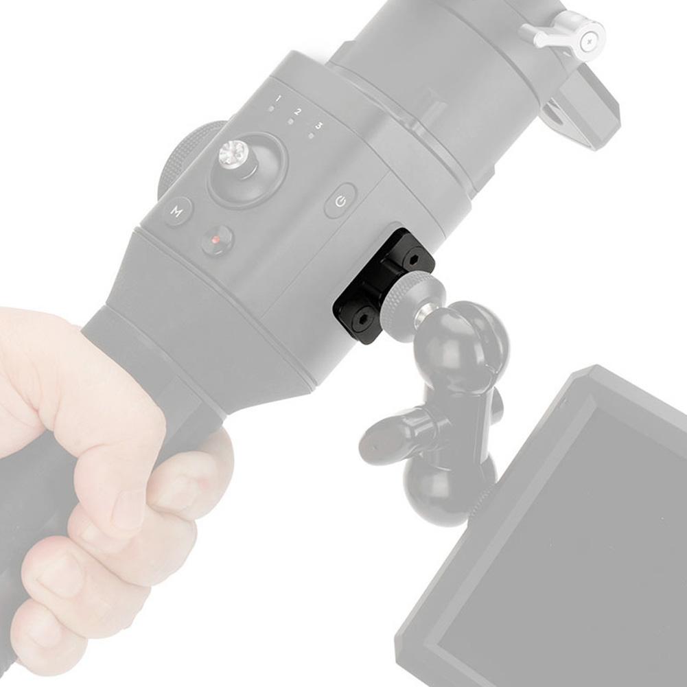 Portable Metal Extension Plate 1 4 Inch Screw External Monitor Mount for DJI RONIN S Gimbal