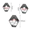 2026 Горячие Колпаки на ступицы для Renault Для Renault Megane 2 3 4 Twingo Clio Talisman Captur Sandero Автомобиль Передняя решетка Эмблема Задний багажник Lo