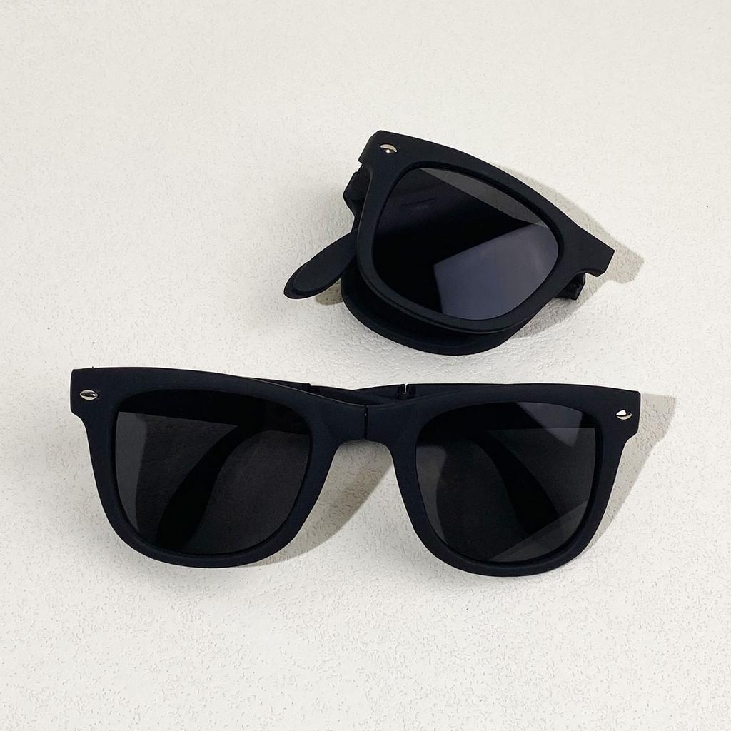 Folding Sunglasses for ladies Men Trendy Designer Foldable Shade Portable UV Protection Sun Glasses for daily use