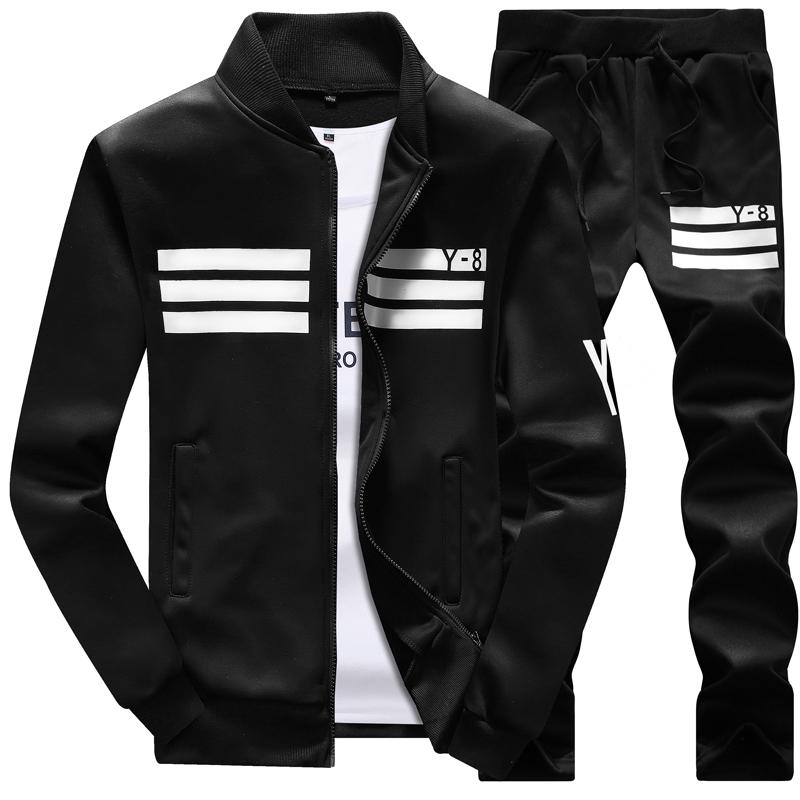 Autumn Men Set Quality Male Tracksuit Sporting Sweat Suits Mens Sportswear Sets