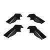 4Pcs RV Rain Gutter Spout Built-In Extensions For Camper Trailer Left and Right