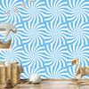 Hippie Azure Background Wallpaper for Living Room and Bedroom 50x1000
