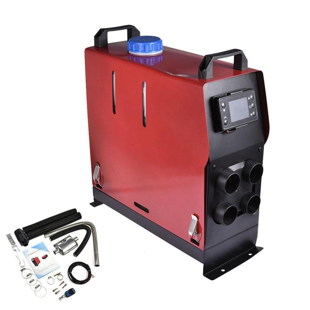 12V/24V Diesel Air Heater 5KW Fast Parking Heater with LCD Display Remote Control for Car, RV,