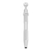 4 Claws Tweezers Small Volume Antirust Antiskid Jewelry Clip Retractable Alloy Prong HolderSilver