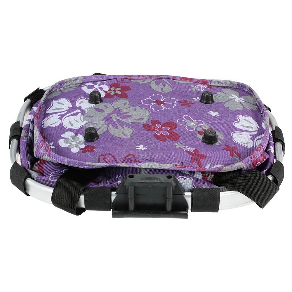 Велосипедная съемная велосипедная передняя парусиновая корзина, сумка-переноска для домашних животных, рама из алюминиевого сплава