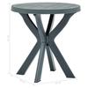 Bistro Table Green Ø70 cm Plastic