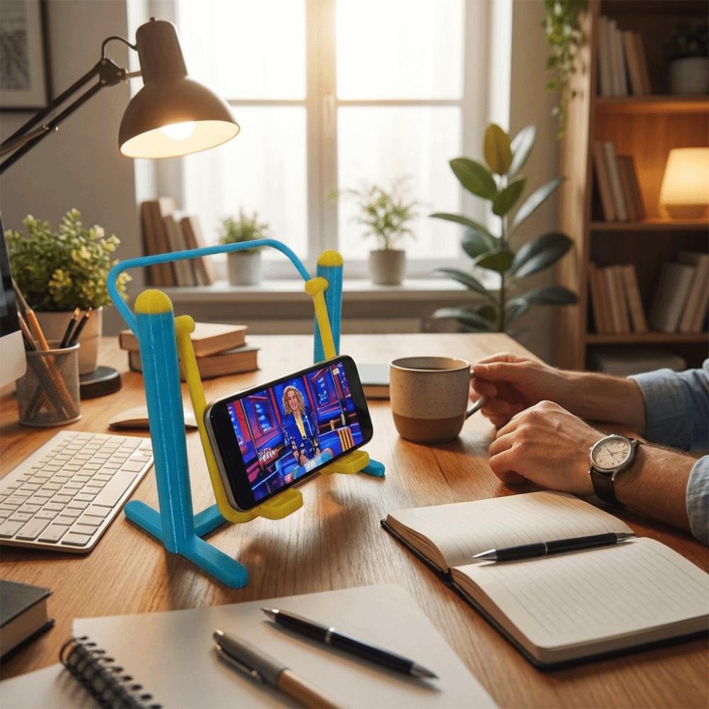 Stable Design Phone Stand Creative Design Desktop Display Stand Desktop Decoration  Lazy People Use