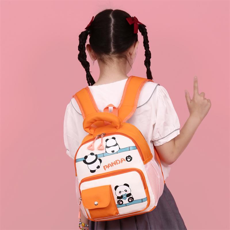Школьная сумка для детского сада, детский рюкзак для девочек, рюкзак с рисунком панды для мальчиков