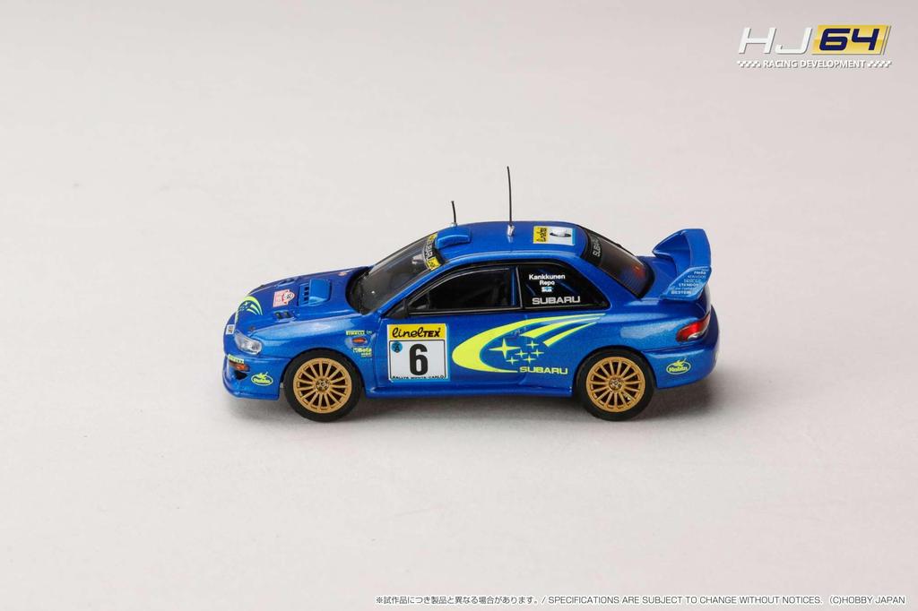 1/64 SUBARU IMPREZA WRC 1999#6 (МОНТЕ-КАРЛО)