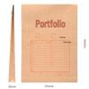 Deli 8383 A4 Kraft Paper File Bags