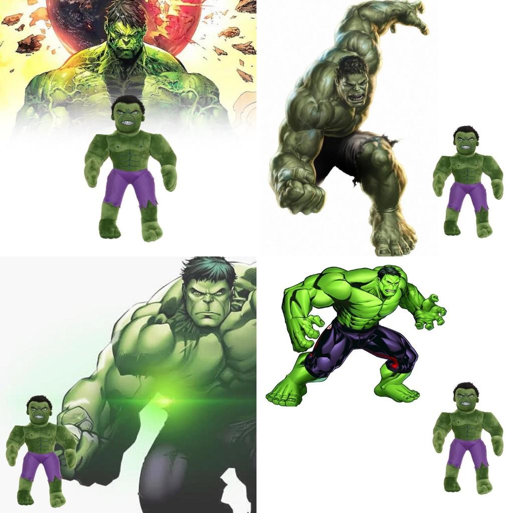 Avengers Green Hulk Plush Toy Soft Stuffed Doll For Superhero Collectors And Fans