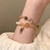 Natural Stone Bracelets Sweet Dopamine Pearl Baroque Bracelets Simple Collarbone Chain Fashionable Temperament Accessory