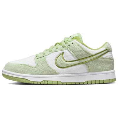 Кроссовки Dunk Low SE Fleece - Honeydew Женские Зеленый Фантом Аллигатор DQ7579-300
