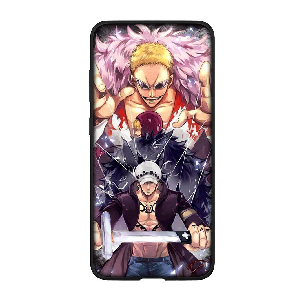 for Samsung Galaxy S25 S24 S23 iPhone 17 16 15 Xiaomi Redmi Note 14 13 12 11 Plus Pro Max A37 A57 Phone Case Trafalgar Law Luffy One Piece OPPO Huawei