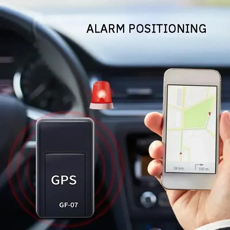 1-3 шт. Мини GPS-трекер GF-07 для автомобиля, велосипеда, домашних животных, детей, позиционер для отслеживания в реальном времени, мощный магнитный локатор от потери