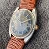 Used ROTARY Bulls Eye Vintage Manual Wind Watch Date