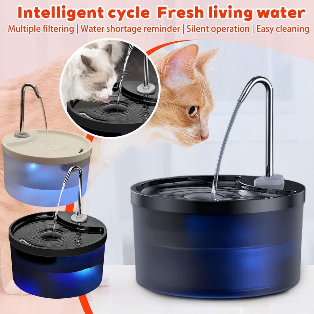 Диспенсер, 3,2 л Диспенсер, И Фильтр Разработан С Краном из Нержавеющей Стали, Пластиковая Автоматическая Миска-Диспенсер для Воды для Домашних Животных И Диспенсер для Воды