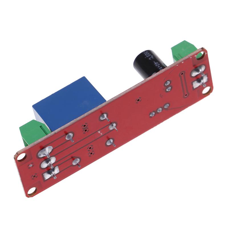 Модуль реле задержки времени 0-10 с, регулируемый таймер NE555 5 В постоянного тока