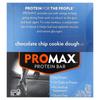 Promax Protein Bar, Chocolate Chip Cookie Dough, 12 Bars, 75G (2.64Oz) Each