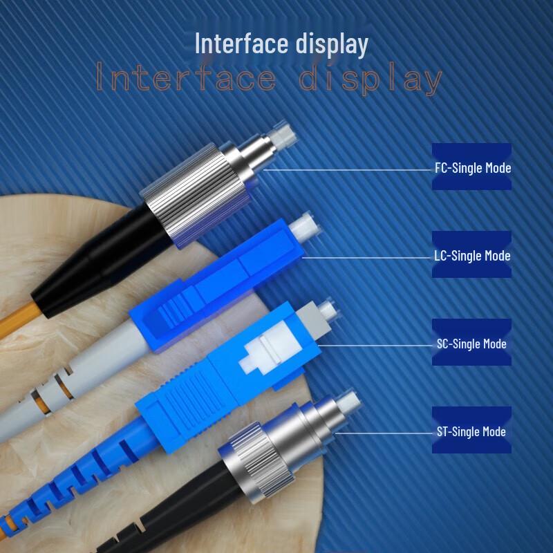 Bosonde LC-SC Single-Mode Fiber Optic Patch Cable