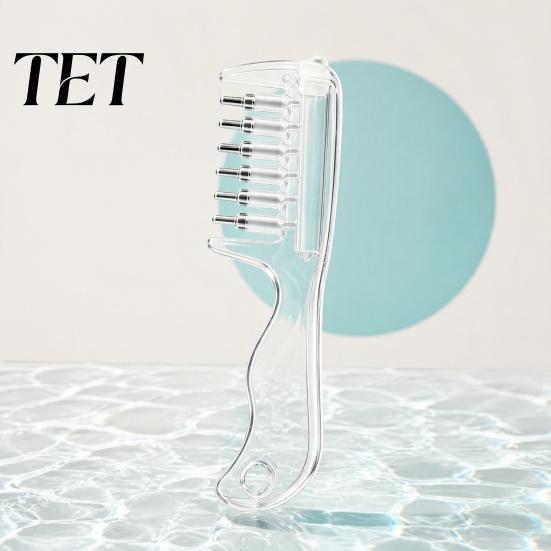 Scalp Oil Applicator Comb Essential Comb, Refillable Hair Care & Minoxidil Growth Applicator, Dispenser Massage with Ergonomic Handle