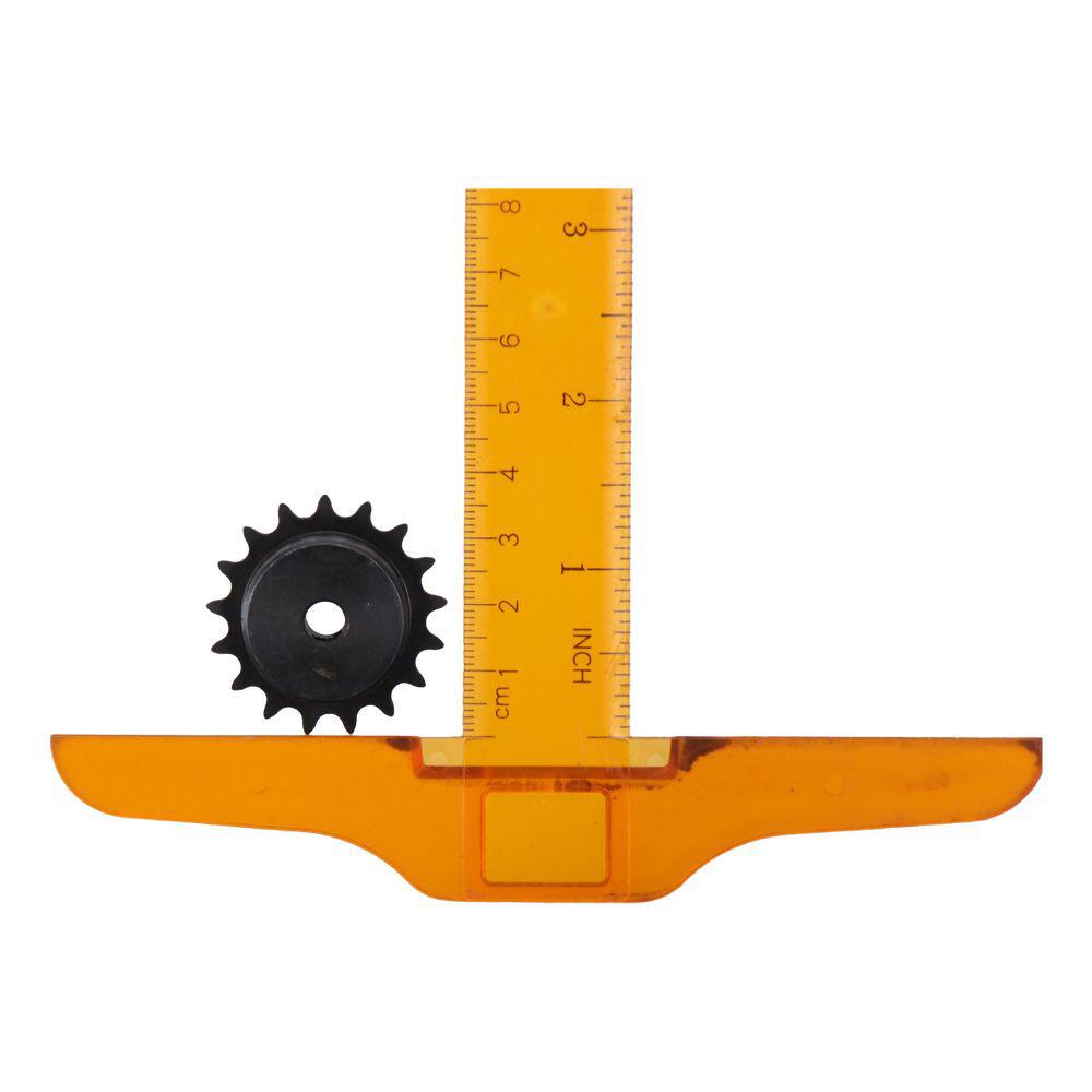 Однорядные роликовые звездочки с шагом 1/4 дюйма, промышленная приводная звездочка для роликовой цепи ISO 04C
