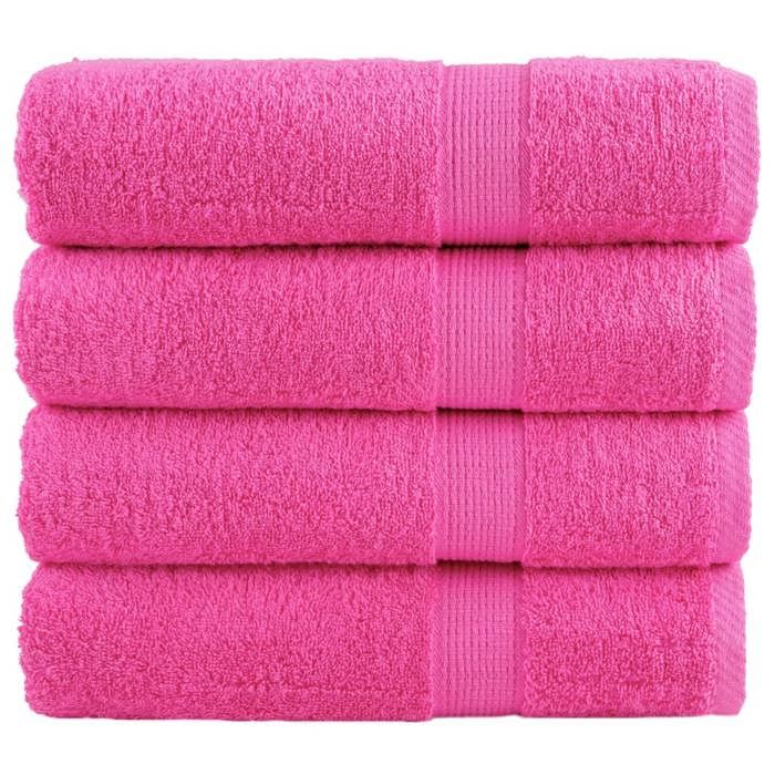 VidaXL Superior Quality Hand Towels 4 Pcs, Bath Towels, Hand Towels, Bathroom Washcloths, 137522