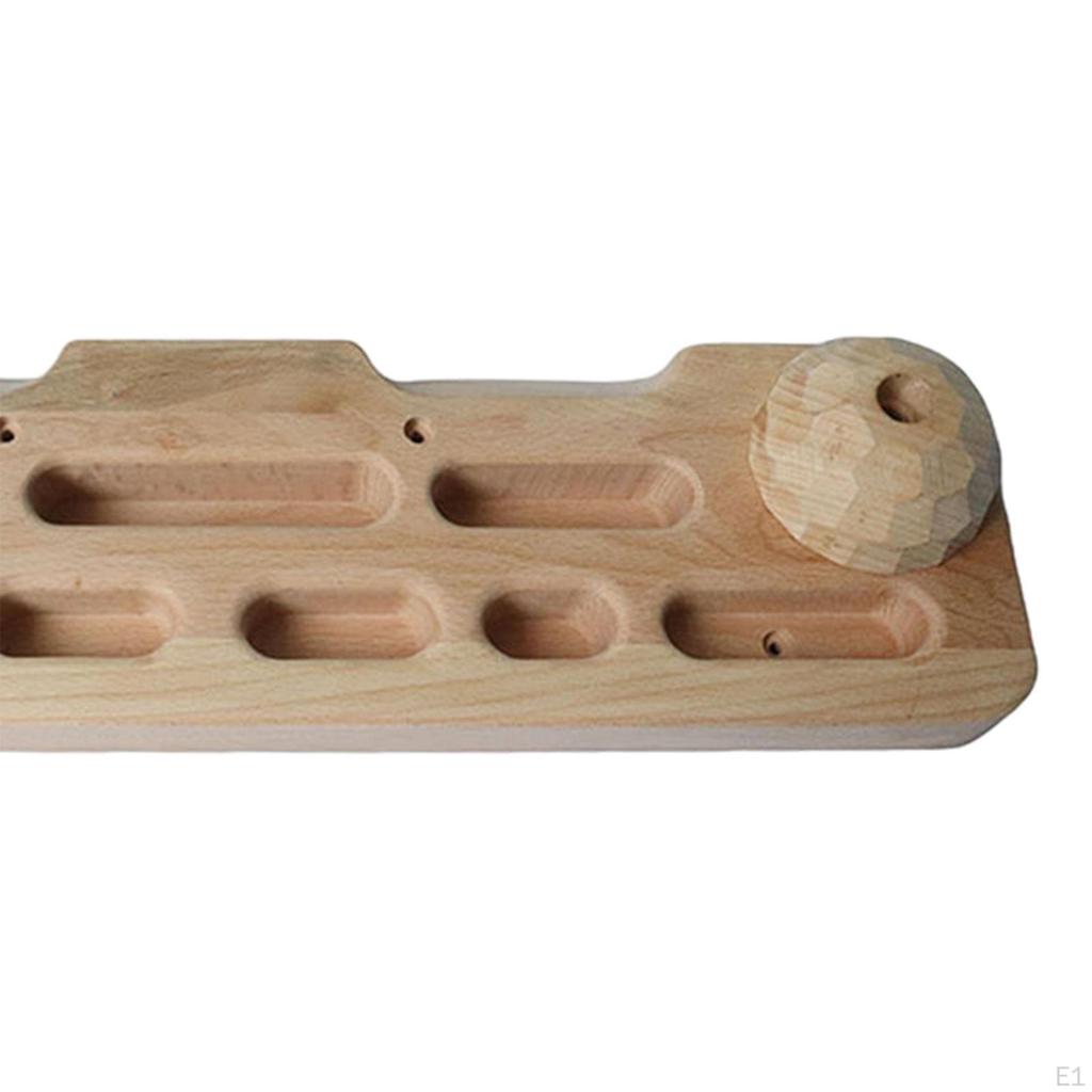 Climbing Hangboard Training Board Forearm Exerciser Hand, Wrist and Strengthener