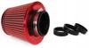 Conical sports air filter RED+3 adaptor