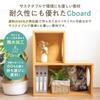HAPPY DAYS Cat Tower Two-Tier Shelf Water-Repellent Lightweight Easy Assembly Stairs